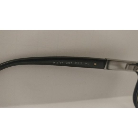 Authentic Burberry B 2164 3001 Black/Silver 53*17*140 Eyeglasses Frames Vintage - Picture 6 of 8